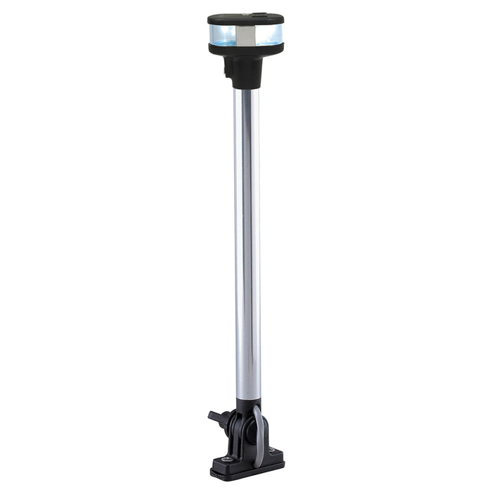 Luz de tope plegable Perko, combinación vertical, mástil/todoterreno, 31,5 cm de altura o motor - LED