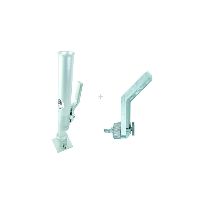 Rod Boss 1000R-45RANGER Single Dual Axis Rod Holder with 45 Degree Bracket