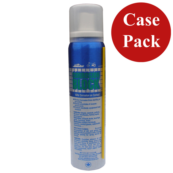 Spray anticorrosivo líquido de 4 oz (118 ml) - No peligroso, no inflamable y no tóxico (caja de 24)