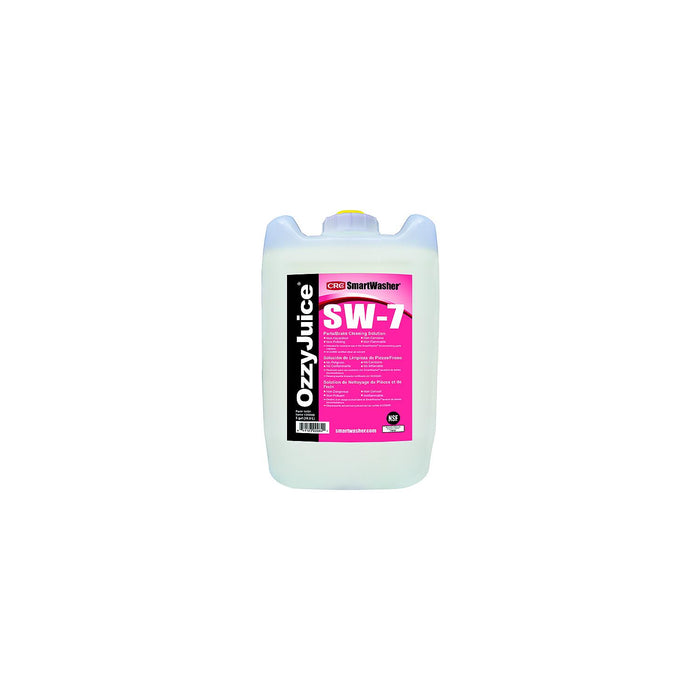 CRC 14721 OzzyJuice SW7 Parts/Brake Cleaning Solution, 5 Gal.