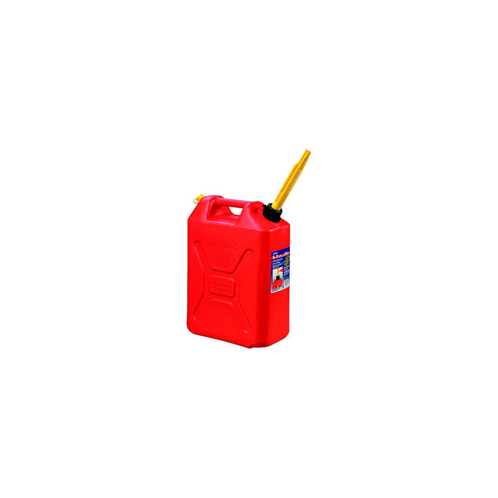 Scepter 3609 Manual Vent Military Style Gasoline Jerry Can w/CRC, 5.3 Gal./20L, Red
