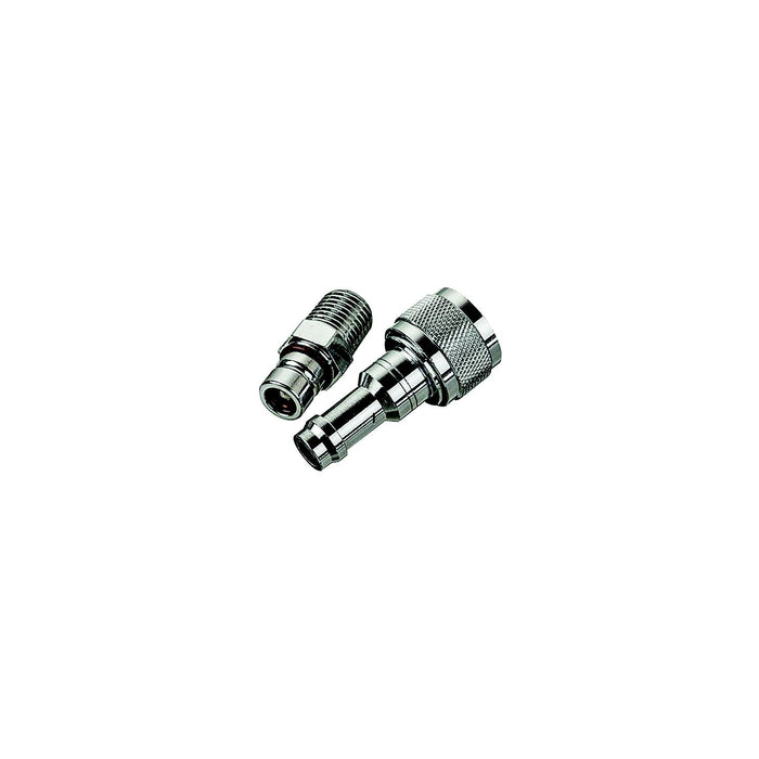 Scepter 11553 Fuel Connector, Quick Universal 3/8" Barb Female 1/4" NPT Male SS