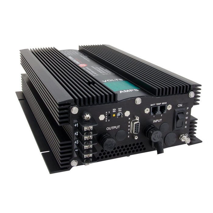 Cargador de CA de Analytic Systems, 2 bancos, 20 A, 12 V de salida, 110 V CA de entrada, con voltímetro/amperímetro digital