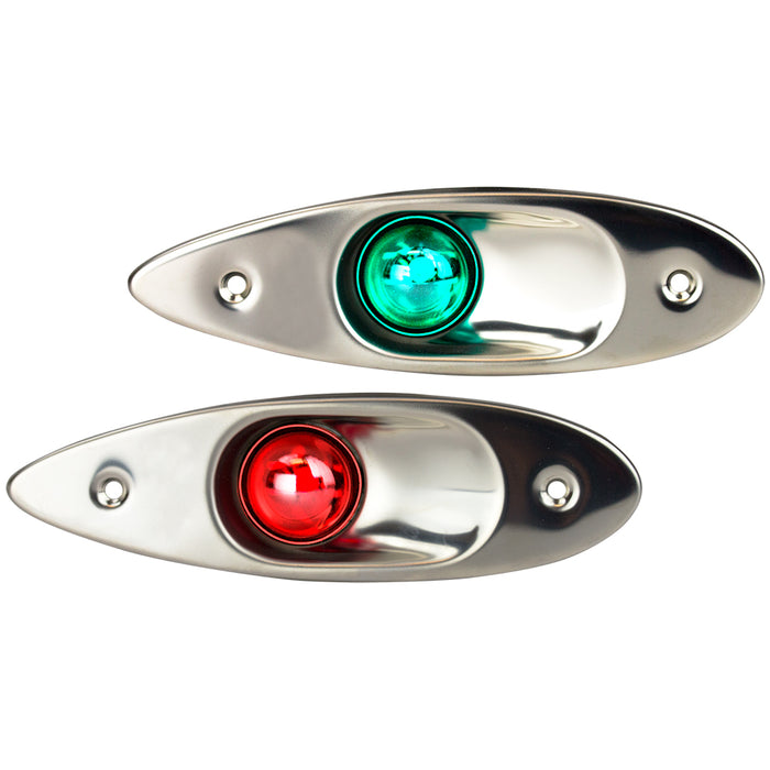 Luces laterales empotradas de acero inoxidable Sea-Dog