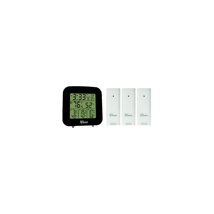 Minder Research TM22250VP Tempminder 4-Zone Temperature & Humidity Station