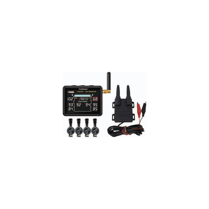 Minder Research TM22164 Tireminder I10 Pressure Monitoring, + Rhino Booster w/6 Flow-Thru Transmitters