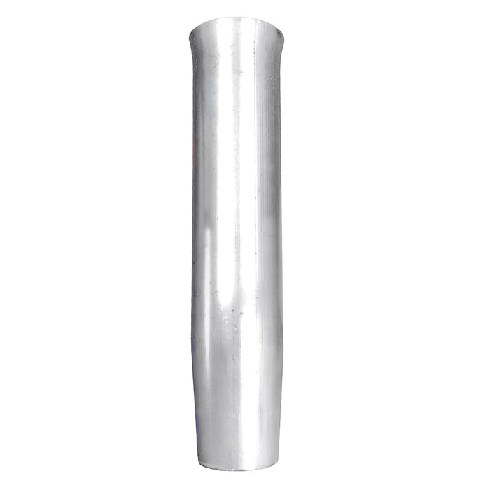 Soporte de varilla acampanado de aluminio para soldar Tigress sin cuchilla, acabado de fresado de 10"