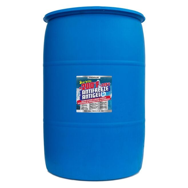 Starbrite 316G55 -200º Non-Toxic Premium Antifreeze, 55 Gal., Blue