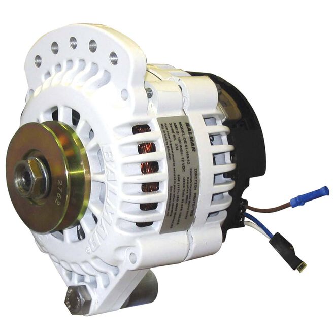 Balmar 621-100-SV Alternator, Single Foot (1"-2"), IsoGrd