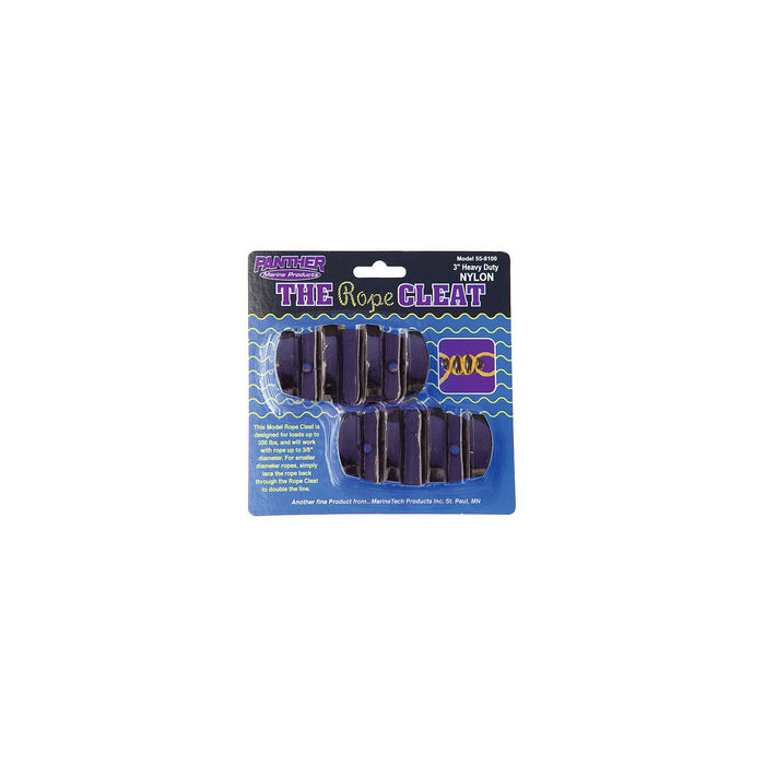 Panther Products 558100 Panther 3" Original Gripper Rope Cleat (2 Per Pack)