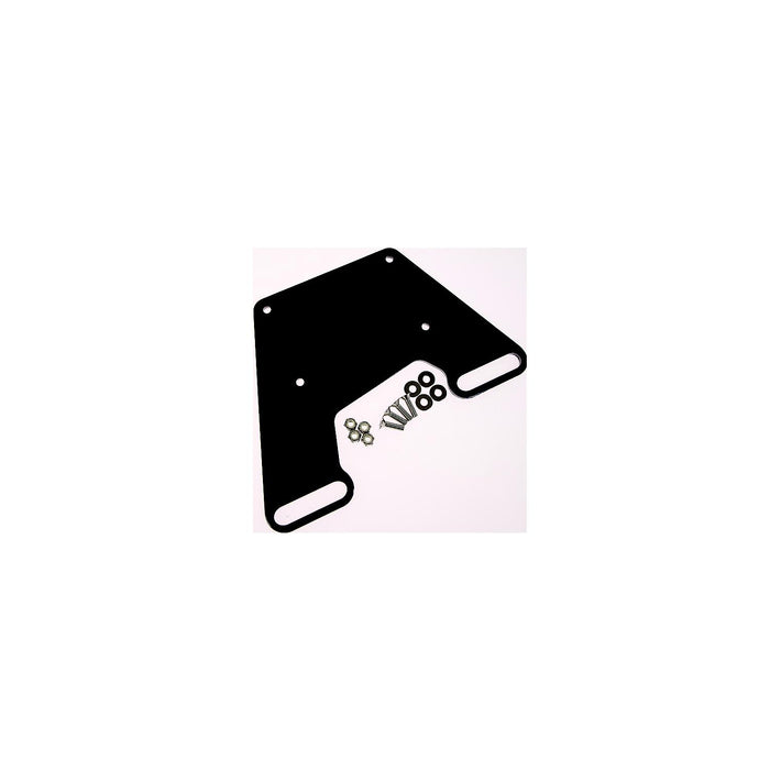 Panther Products KPMMP King Pin Anchor System, Shallow Water, Universal Engine Mount Plate, Black Powder Coat