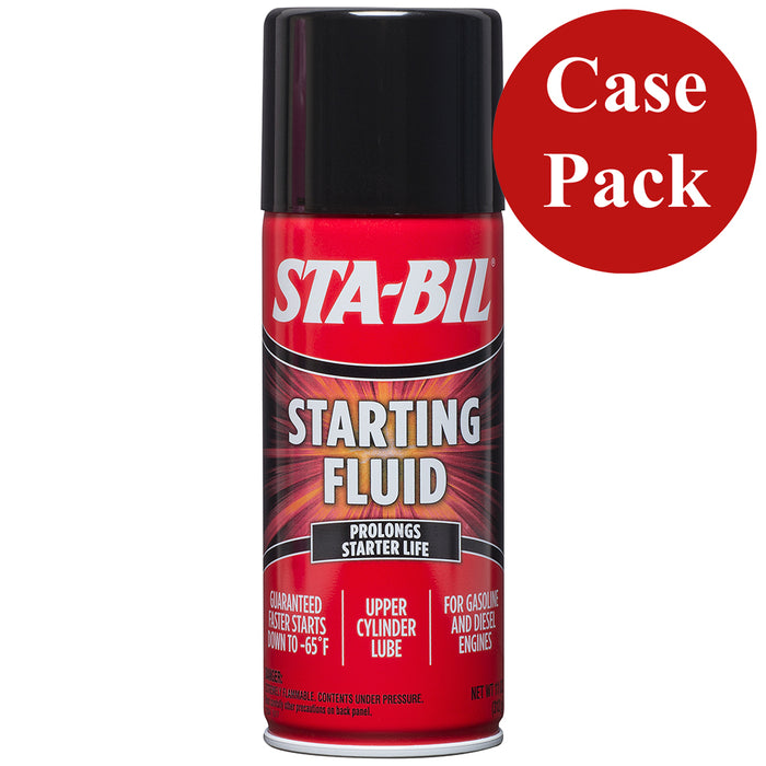 Gold Eagle 22004CASE STA-BIL Starting Fluid 11oz *Case of 6*