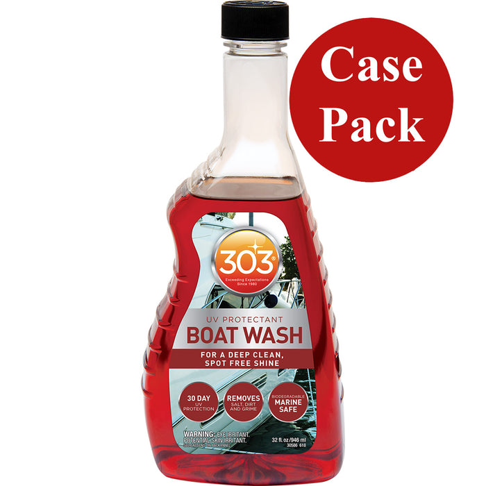 Gold Eagle 30586CASE 303 Boat Wash w/UV Protectant 32oz *Case of 6*