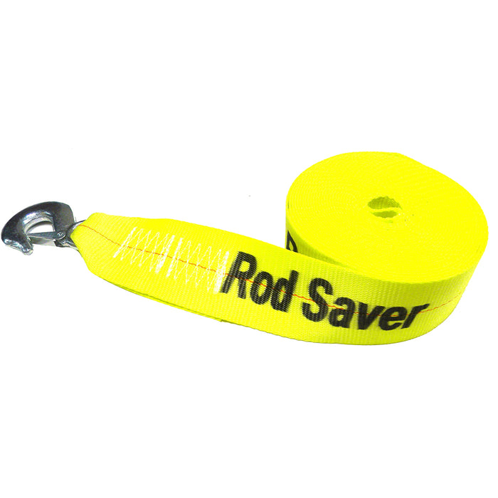 Correa de repuesto para cabrestante de alta resistencia Rod Saver - Amarilla - 3" x 25'