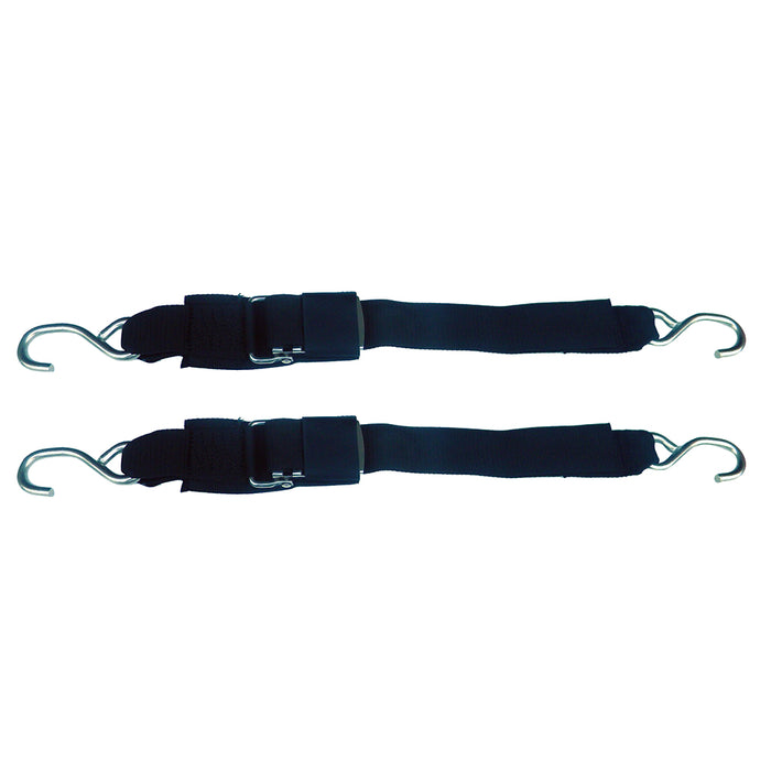 Amarre de popa de liberación rápida de acero inoxidable Rod Saver - 2" x 3' - Par