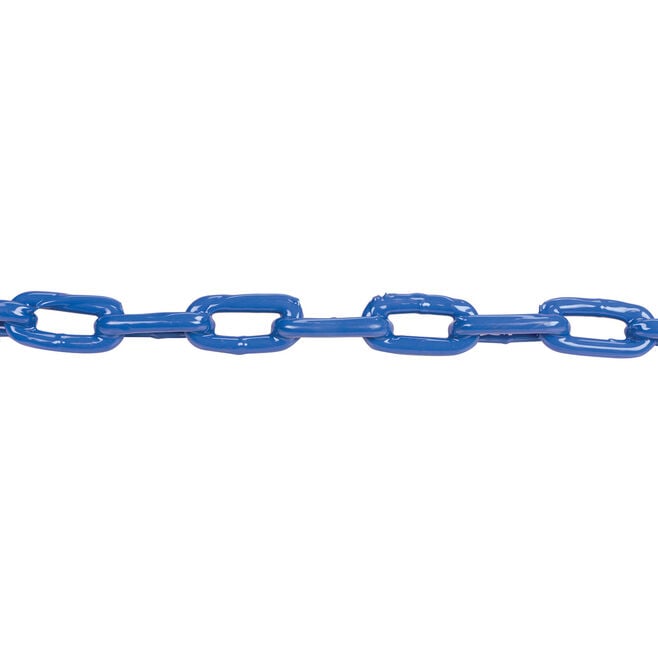 Greenfield Products 2115-R 1/4" x 4' Anchor Lead Chain Royal Blue