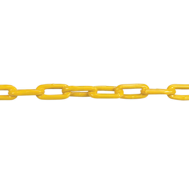 Greenfield Products 2115-Y 1/4" x 4' Anchor Lead Chain Yellow
