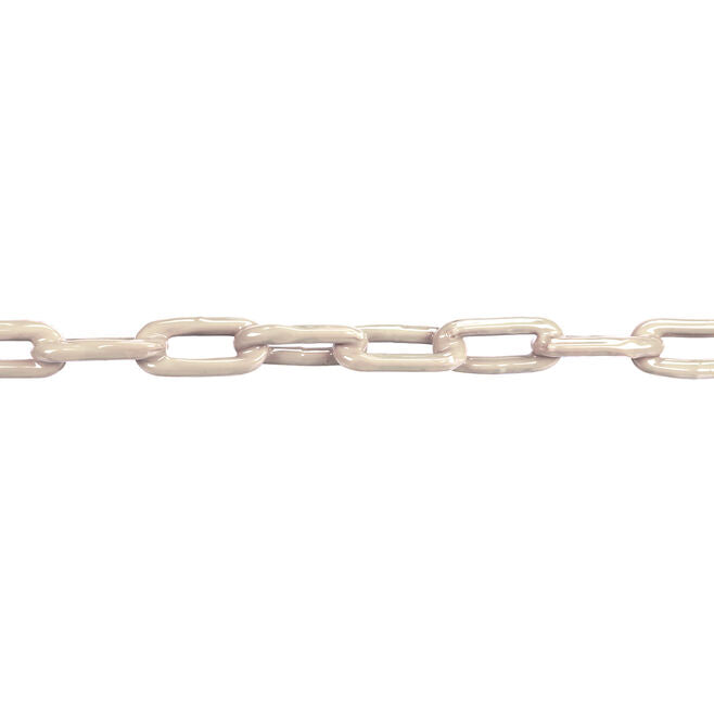 Greenfield Products 2116-W 5/16" x 5' Anchor Lead Chain White