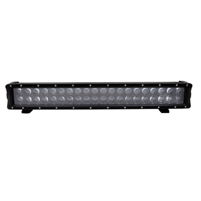 Barra de luz LED de doble fila con retroiluminación RGB de 22" de la serie Infinite de HEISE - 24 LED