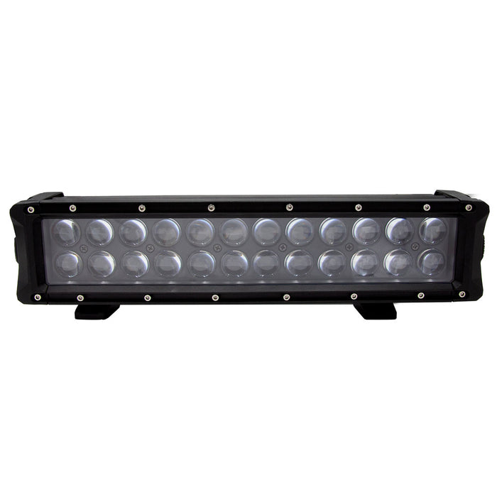Barra de luz LED de doble fila con retroiluminación RGB de 14" de la serie Infinite de HEISE - 24 LED