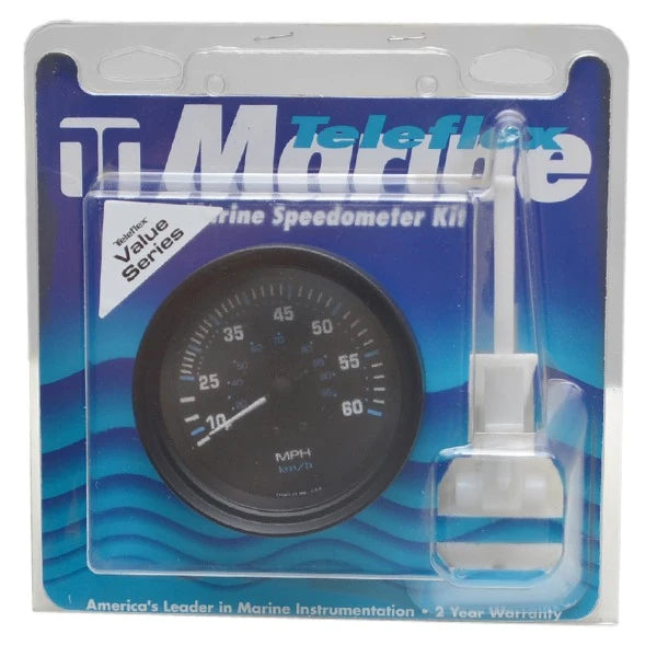 Velocímetro Dometic mecánico de 10 a 60 mph Pieza n.° 56929