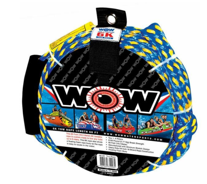 Wow Watersports 6K 60' Tow Rope