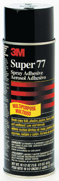 Adhesivo en aerosol Super 77, 24 onzas líquidas (peso neto 16.75 onzas)