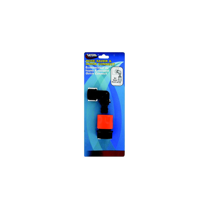 Valterra A01-0137VP Hose Quick Connect With 90Â° Hose Saver