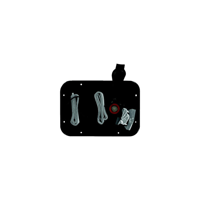 Valterra A01-2001BKVP Gravity City 1/2" Air Vent Water Inlet & Includes Hardware, & Installation Tape