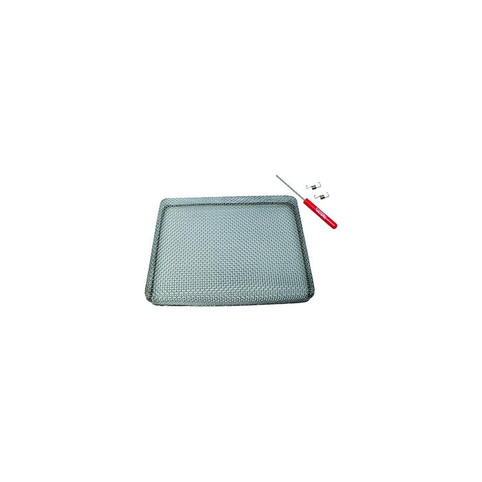 Valterra A10-1321VP SS Bug Screen for RV Water Heater Vent, Fits Suburban 10, 12, & 16 Gal Models