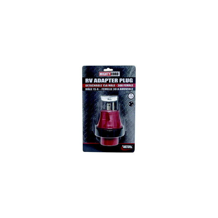 Valterra A10-1530DAVP Mighty Cord RV Electrical Adapter Plug & Locking Ring