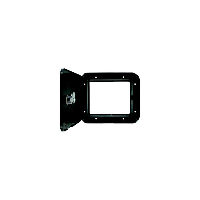 Valterra A10-2150BKVP Cable Hatch, Medium Square, White