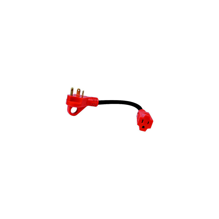 Valterra A10-5030F 50AM-30AF Adapter Cord with Handle, 12", Bulk