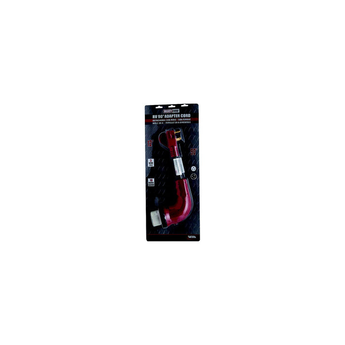 Valterra A10-3050D90VP Mighty Cord 90Â° Adapter Cord, 30AM-50AF, Carded