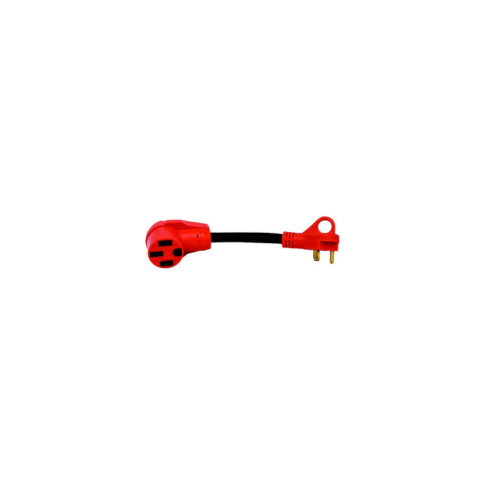 Valterra A10-3050FHVP Dogbone Style Mighty Cord 12" RV Adapter Cord with Handle