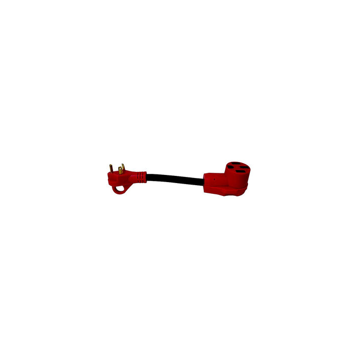 Valterra A10-3050F 30AM-50AF Adapter Cord with Handle, 12", Bulk