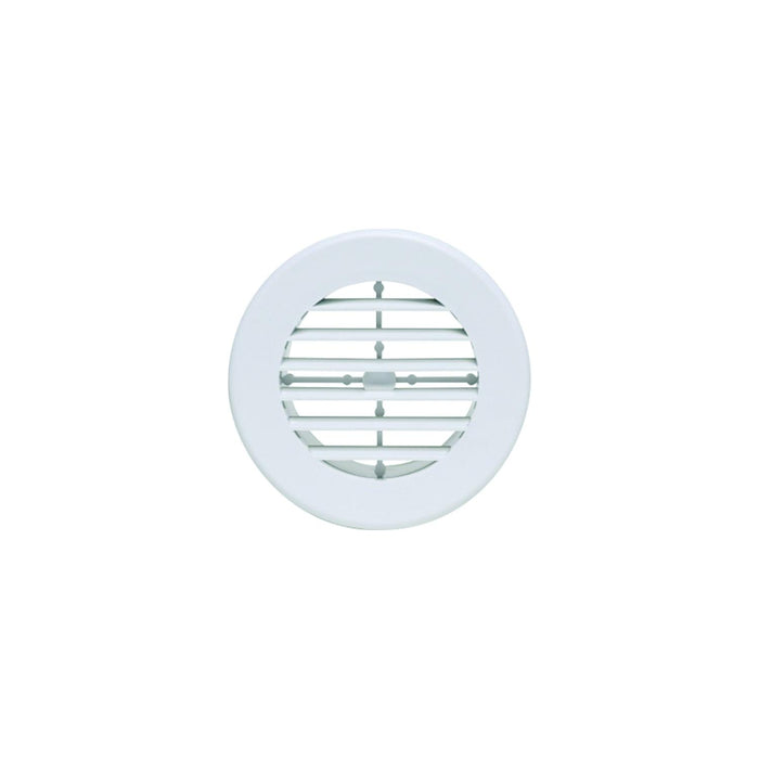 Valterra A10-3345VP Non-Dampered Heating & A/C Register, White