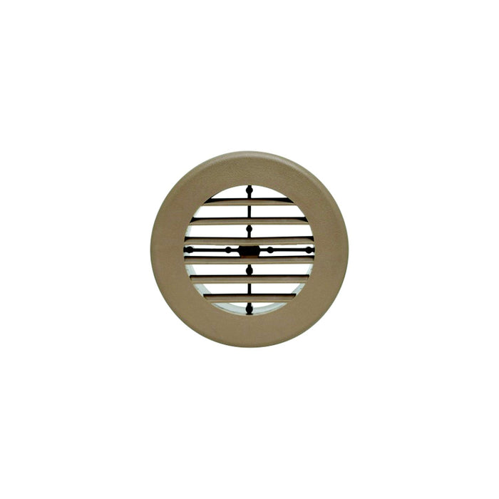Valterra A10-3346VP Non-Dampered Heating & A/C Register, Beige
