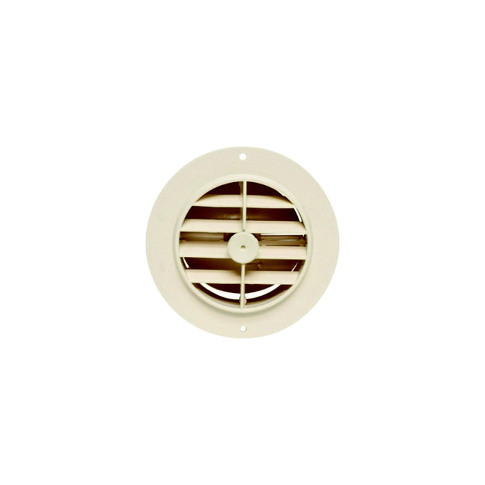 Valterra A10-3349VP Dampered Heating & A/C Register, Off-White
