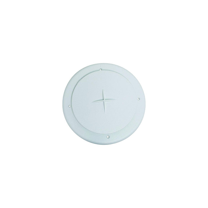 Valterra A10-3354VP 4" Dampered Heating & A/C Register, White