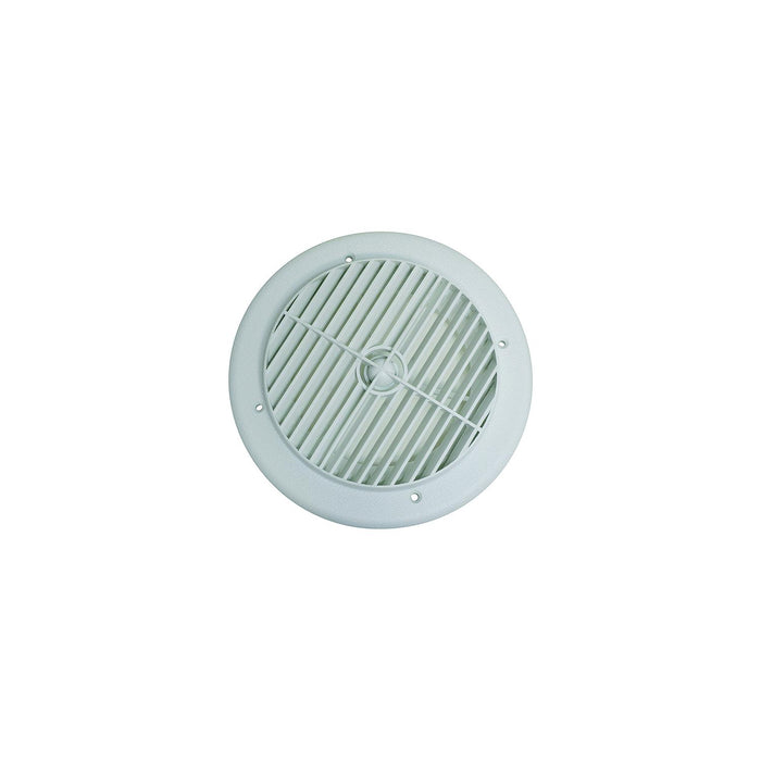 Valterra A10-3355VP 4" Louvered Heating & A/C Register, White