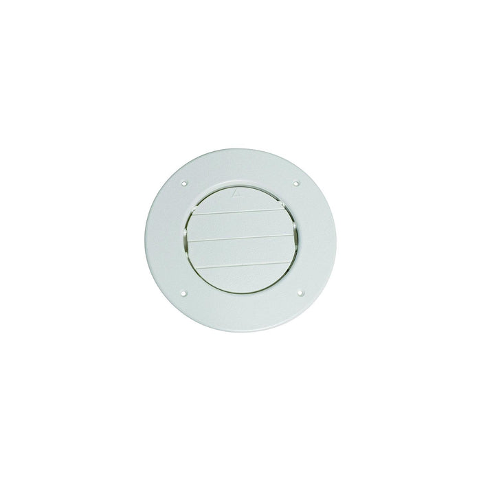Valterra A10-3357VP 4" Dampered Heating & A/C Register, White