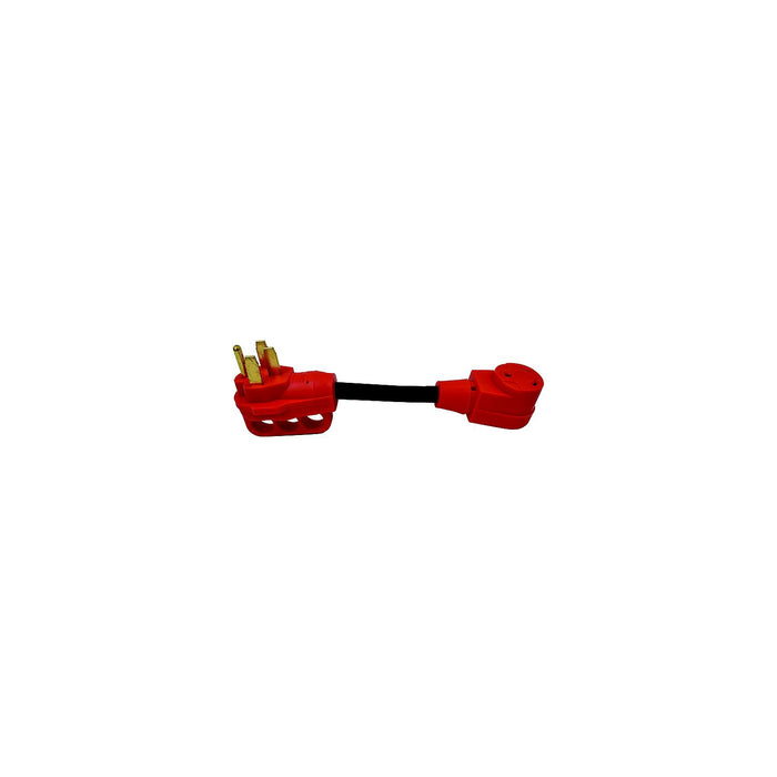 Valterra A10-5030F 50AM-30AF Adapter Cord with Handle, 12", Bulk