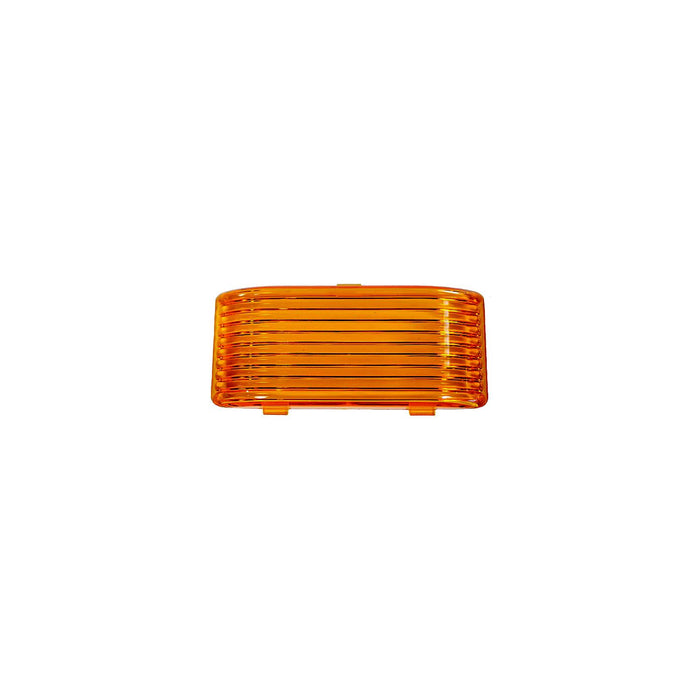 Valterra DG71261VP Porchlight Replacement Lens, Rectangular, Amber