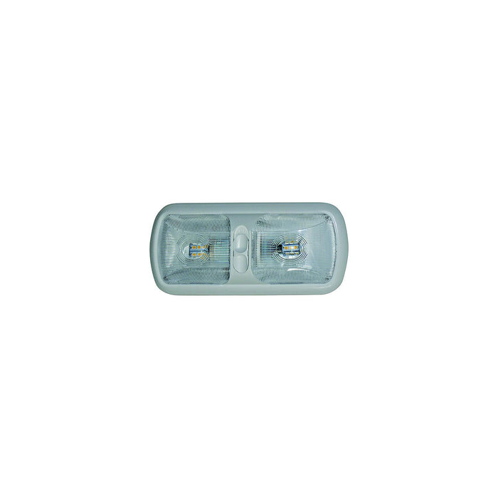 Diamond Group DG72406VP Valterra LED Eurostyle Dome Light, Double, 5500k