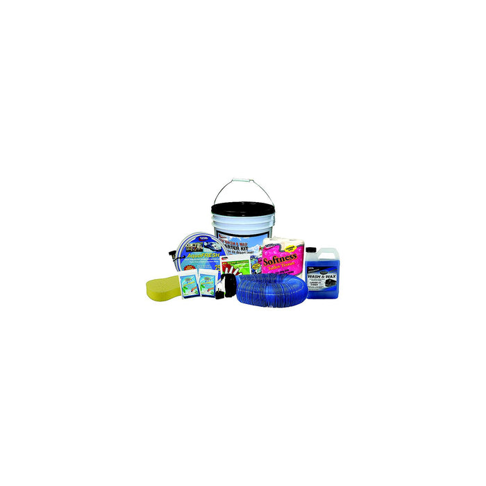Valterra K88130 RV Starter Kit In A Bucket w/Wash & Wax