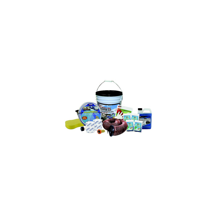 Valterra K88131 Deluxe Starter Kit In A Bucket w/Wash & Wax
