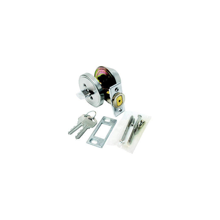 Valterra L32CS3008 SS 3 Way Universal Single Cylinder RV Lock Unlock Deadbolt