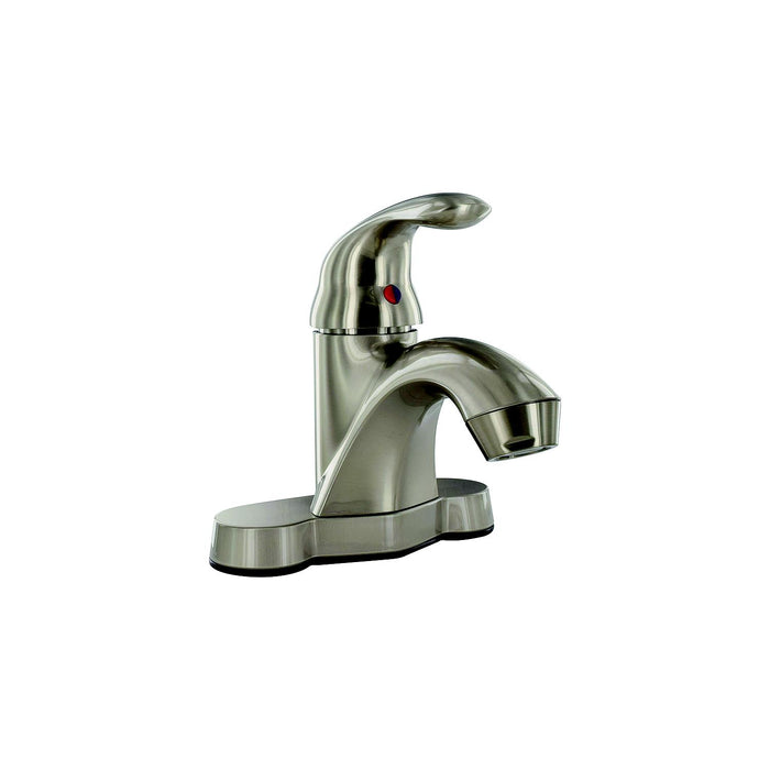 Valterra PF222404 Catalina Single Handle 4 Lavatory", Brushed Nickel
