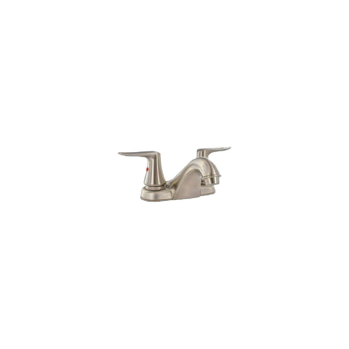 Valterra PF222405 Catalina Two Handle 4" Lavatory Faucet Hi-Rise Spout, Brushed Nickel